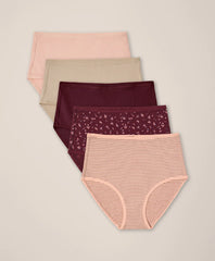 clearance everyday high rise brief 5-pack