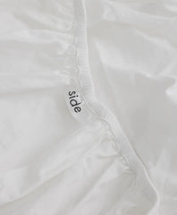 organic room service sateen fitted sheet