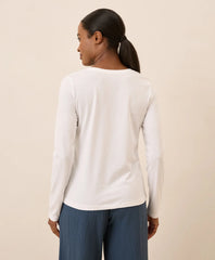 clearance softspun long sleeve scoop neck tee