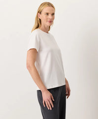 clearance luxe essential crewneck tee