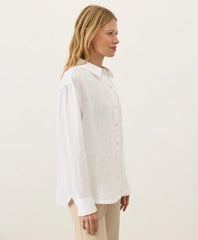 clearance linen relaxed shirt
