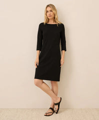 clearance softspun boat neck dress