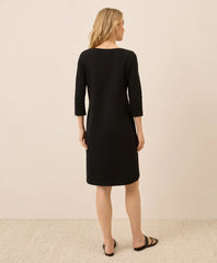 clearance softspun boat neck dress