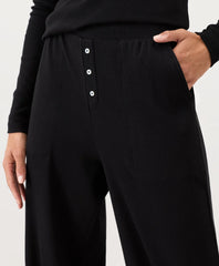 clearance dream rib wide leg lounge pant
