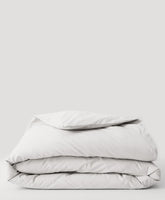 organic cool-air percale duvet cover