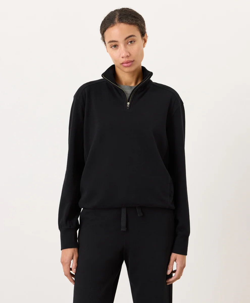 clearance cloudknit quarter zip