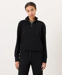 clearance cloudknit quarter zip
