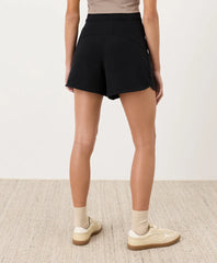 clearance cloudknit curved hem short