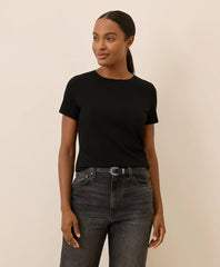 clearance luxe stretch jersey slim tee