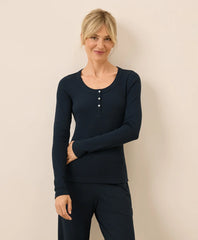 clearance easy rib slim henley