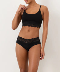 lace waist brief
