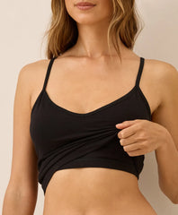 clearance everyday shelf bra cropped camisole 3-pack