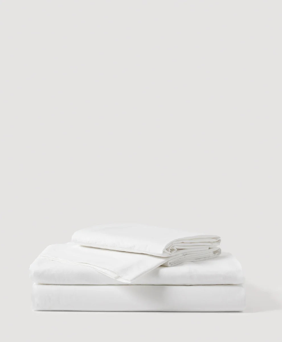 organic cool-air percale sheet set