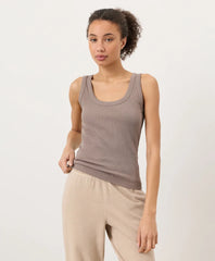 clearance perfect rib scoop neck tank