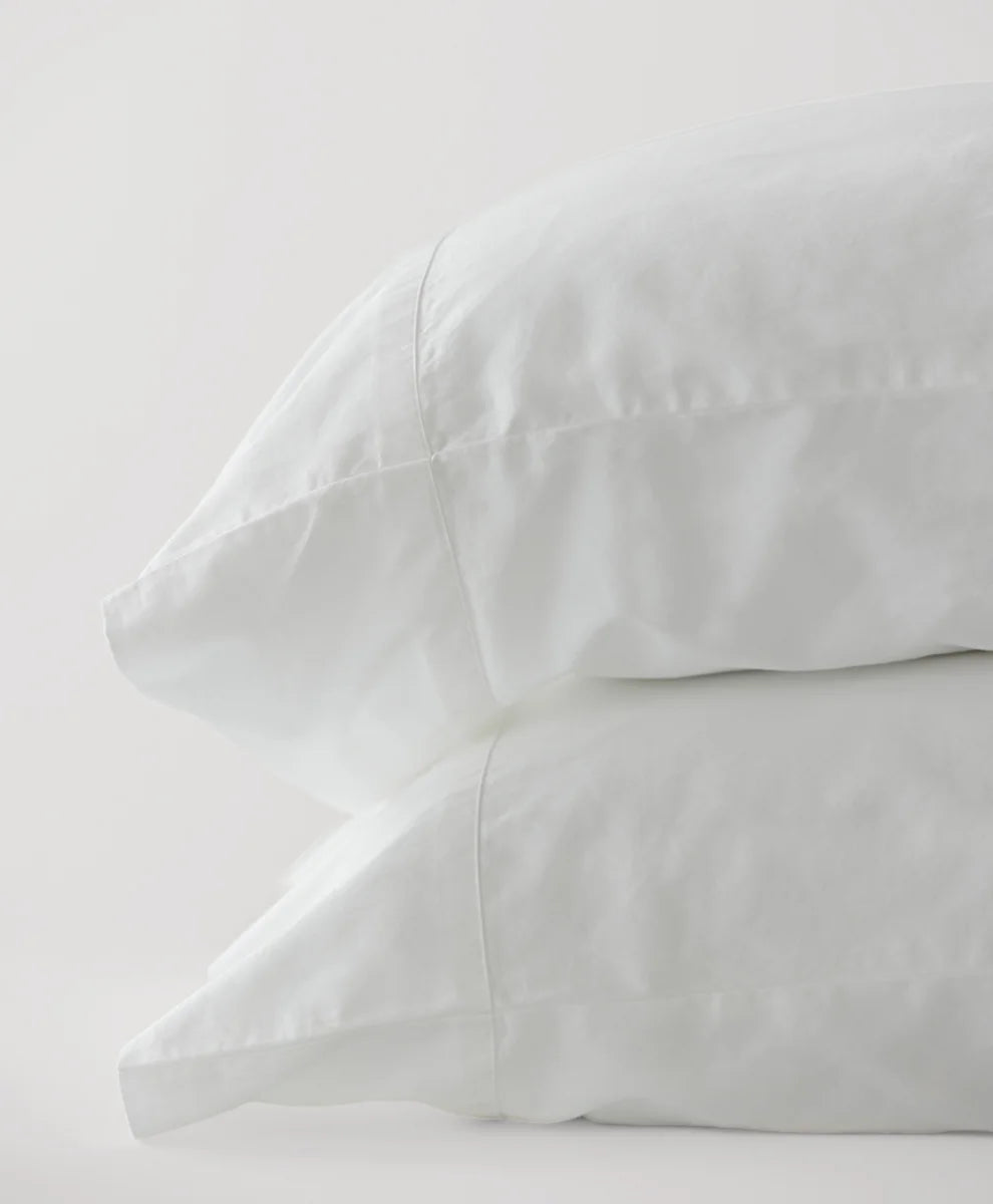 organic room service sateen pillowcase 2-pack