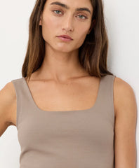 clearance on the go-to square neck tank