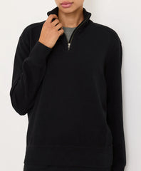clearance cloudknit quarter zip