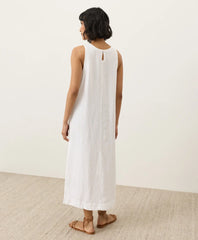 clearance linen easy tank dress