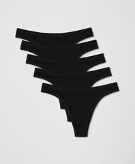 everyday classic fit thong 5-pack