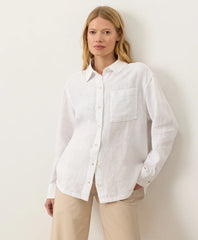 clearance linen relaxed shirt