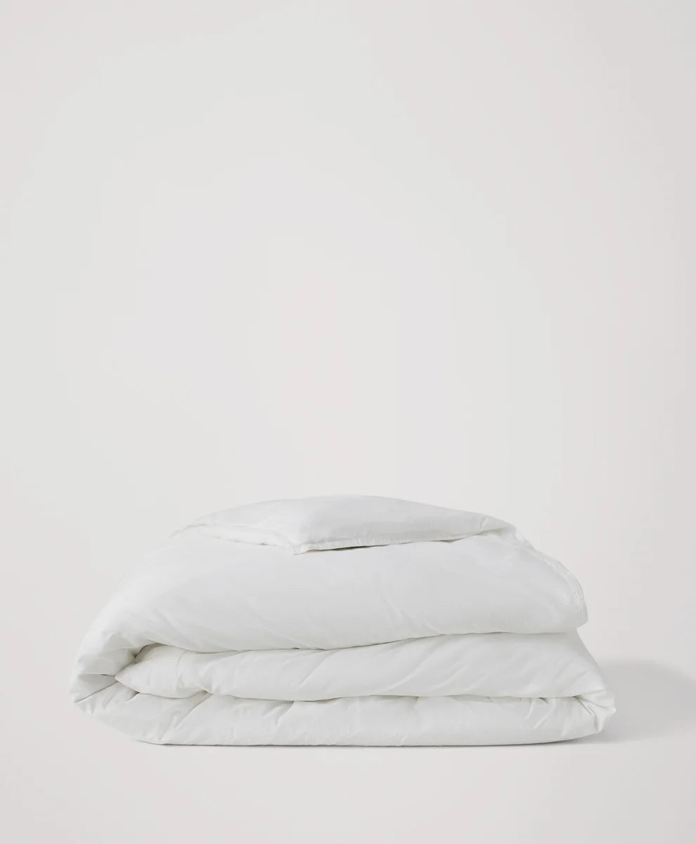 organic room service sateen duvet cover