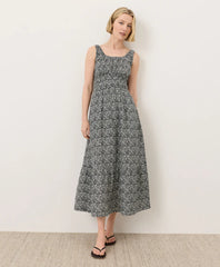 clearance coastal double gauze cami dress