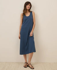 clearance softspun tank midi dress