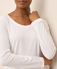 clearance softspun long sleeve scoop neck tee